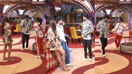 下载视频: Bigg Boss 16: Ankit ने उतारी Sumbul की नकल, तो Sumbul ने दिया जवाब, Shiv के सामने किया ये! FilmiBeat