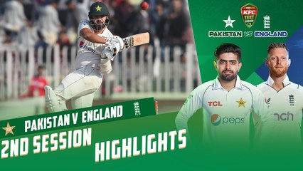 2nd Session Highlights | Pakistan vs England | 1st Test Day 5 | PCB | MY2T