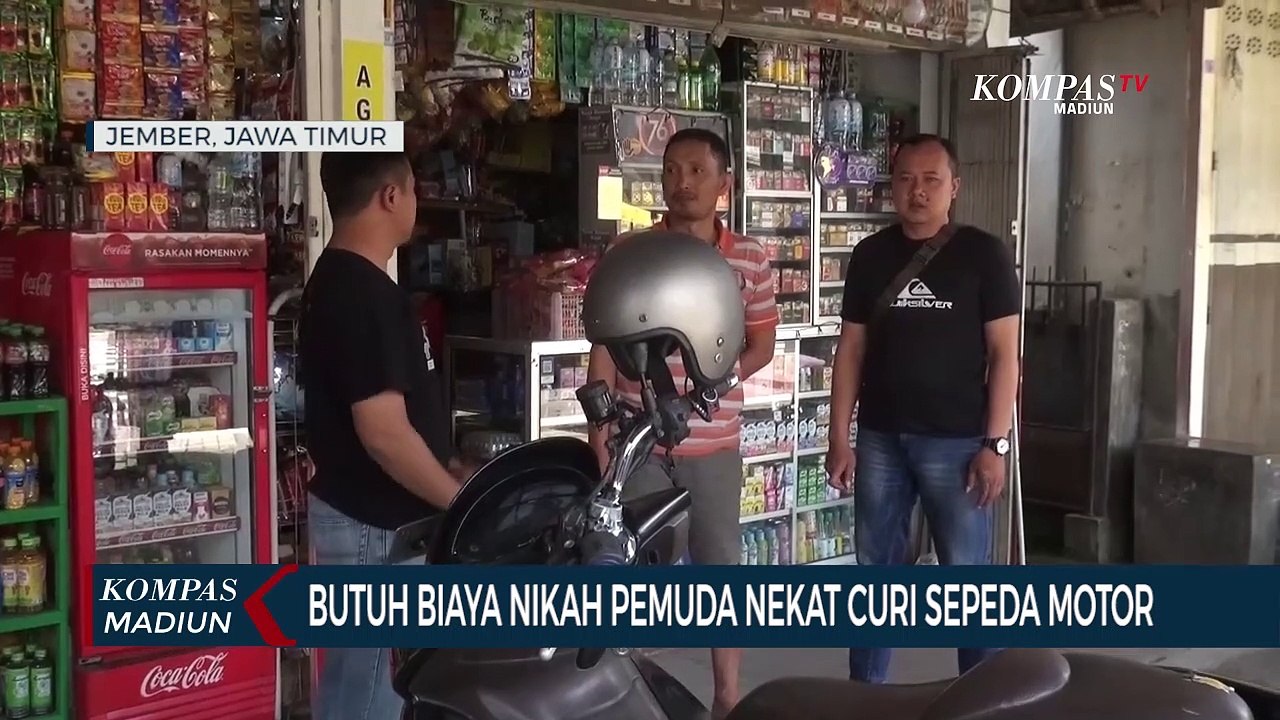 Butuh Biaya Nikah Pemuda Nekat Curi Sepeda Motor Video Dailymotion