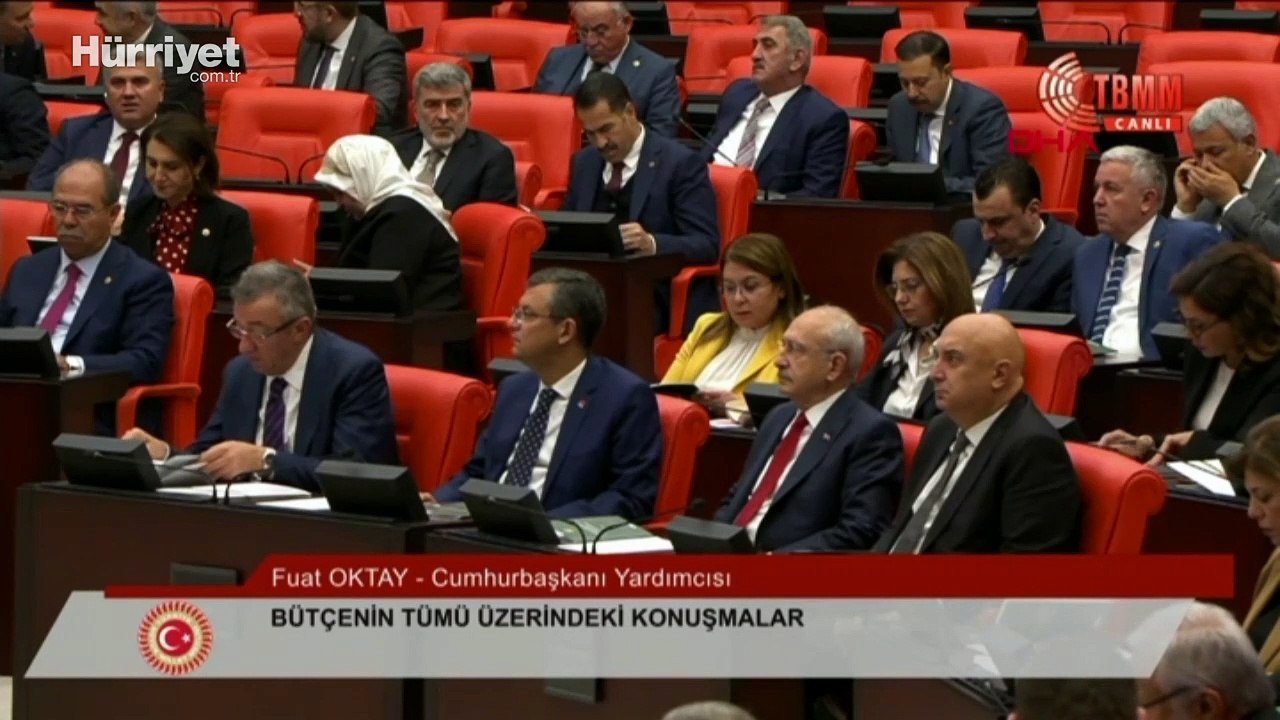 Cumhurbaşkanı Yardımcısı Fuat Oktay, TBMM Genel Kurulu'nda açıklamalarda bulundu