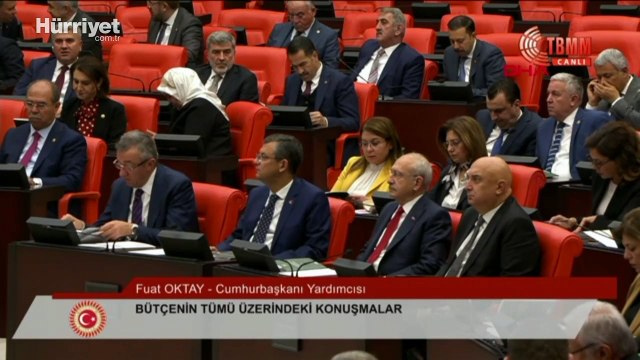 Cumhurbaşkanı Yardımcısı Fuat Oktay, TBMM Genel Kurulu'nda açıklamalarda bulundu