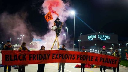 Three Extinction Rebellion protesters have been sentenced for staging a demo outside an Amazon warehouse in Dartford