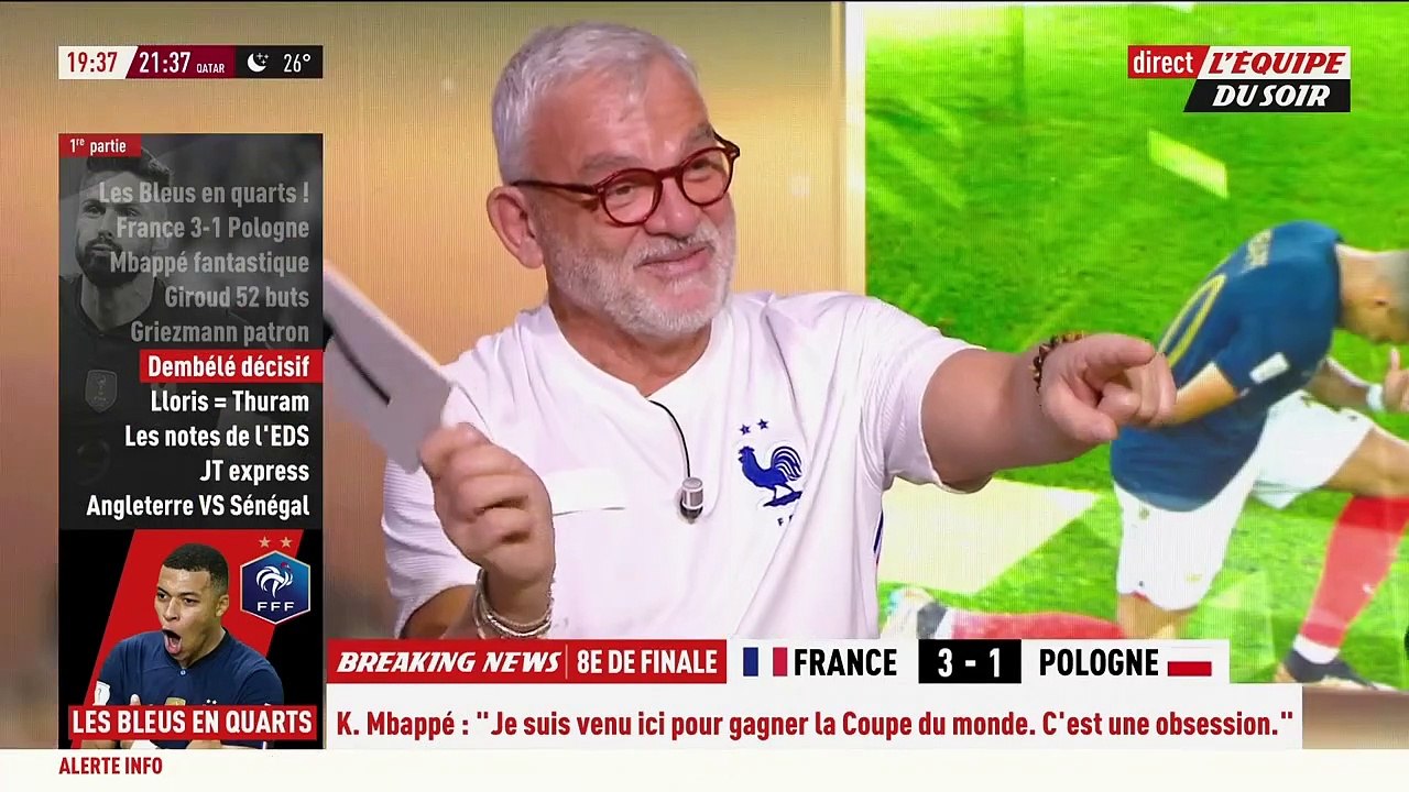 "Dembélé a rarement le vagin..." : La bourde d'Olivier Rouyer provoque un fou rire sur la chaîne L'Equipe