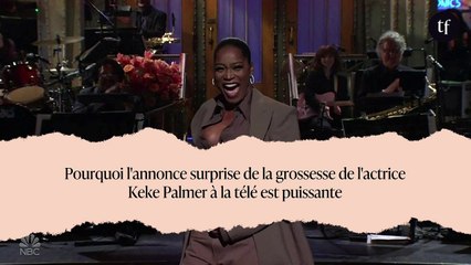 Pourquoi l'annonce surprise de la grossesse de l'actrice Keke Palmer à la télé est puissante