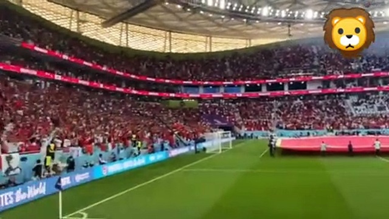 L'hymne nationale Marocain a Qatar 2022