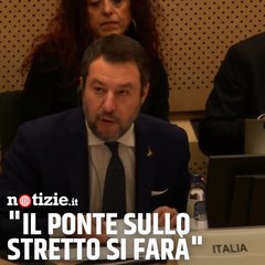 Salvini deciso a portare avanti il progetto del ponte sullo stretto