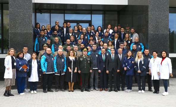 Azerbaycan'da, Türkiye'nin katkılarıyla Ulusal Medikal Kurtarma Ekibi Birimi kurulacak