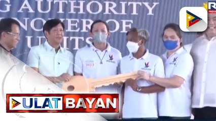 Pres. Ferdinand R. Marcos Jr., pinangunahan ang sabay-sabay na ceremonial turnover ng mga bahay at lupa sa iba't ibang rehiyon