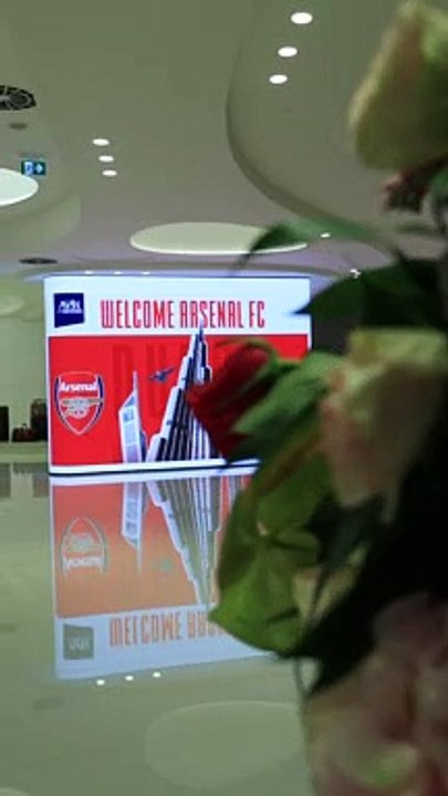 Dubai cup arsanal arrival Final