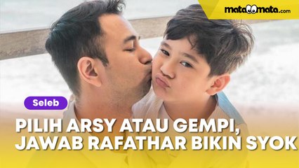 Suruh Pilih Arsy atau Gempi, Jawaban Rafathar Bikin Syok: Fix Anak Raffi