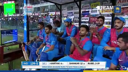 Dinesh Kartik Amazing Batting Vs Bangladesh / India need 12 ball 34 run