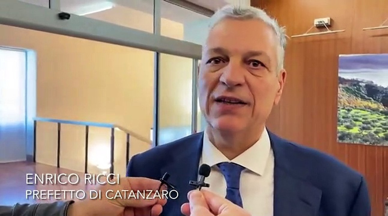 Catanzaro, è il giorno il nuovo prefetto Ricci: "Emergenza maltempo è la priorità"