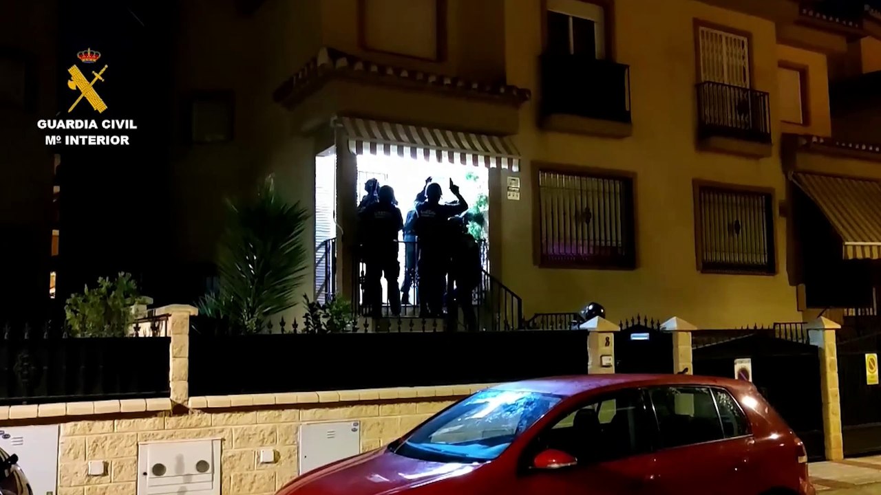 La Guardia Civil española desarticuló una banda que camuflaba marihuana como ayuda humanitaria a Ucrania