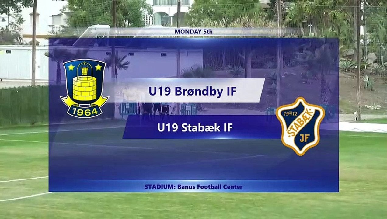 RELIVE: Scandinavian Academy Tournament U19 - Brondby v Stabaek