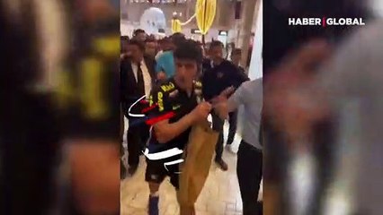 Sahte Neymar ortalığı karıştırdı! AVM'deki o anlar kamerada