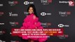 Keke Palmer rips open blazer as she addresses pregnancy rumours during Saturday Night Live monologue