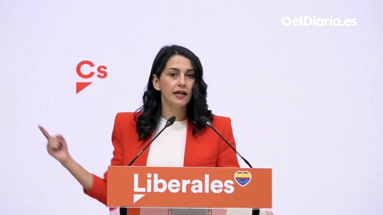 Arrimadas: "La candidatura de Edmundo Bal ha causado incertidumbre y sorpresa"