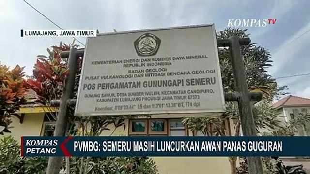 Warga Diminta Jauhi Kawah Hingga Radius 8 Km, PVMBG: Semeru Masih Luncurkan Awan Panas Guguran