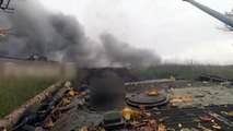 Il video dei carri armati russi che saltano su una mina: i soldati che scappano a piedi
