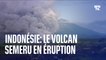 Indonésie: le volcan Semeru entre en éruption un an jour pour jour après sa dernière