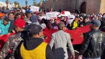Miles de personas protestan en Marruecos contra la inflación, la corrupción y la represión
