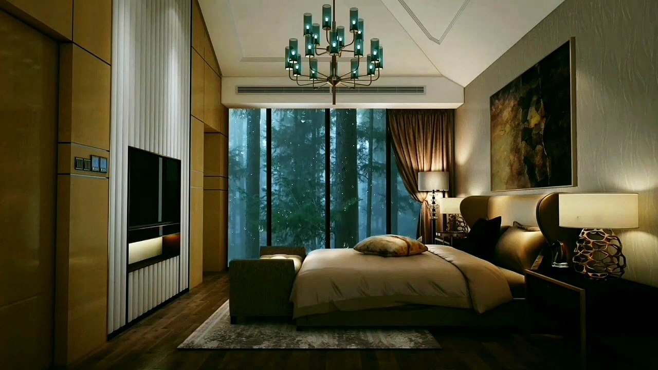 gentle rain sounds for sleeping 1 hour   beat insomnia with rain and deep sleep sounds