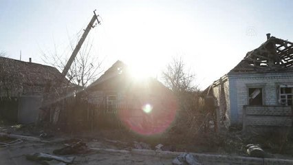 Şiddetli çatışmaların yaşandığı Bahmut'ta yeni siperler kazılıyor