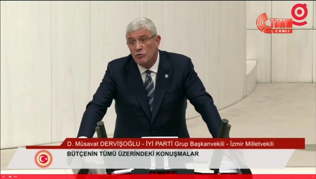 İYİ Partili Müsavat Dervişoğlu'ndan AKP'ye: Bir dış güç iktidara gelse bu ülkeye en fazla sizin kadar zarar verirdi