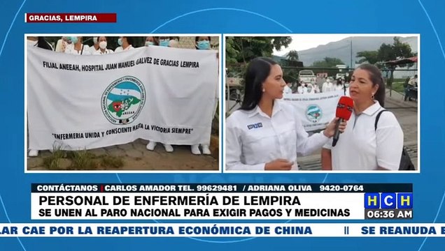 ¡Enfermeras en paro de labores a nivel nacional!