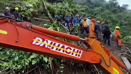 Colômbia: deslizamento de terra deixa mortos e mais de vinte soterrados