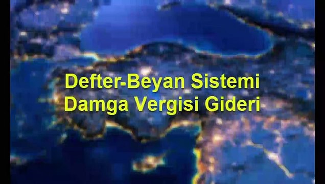 Defter Beyan Sistemi Damga Vergisi Gideri #defterbeyansistemi