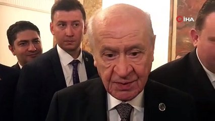 Bahçeli'den 'Altılı Masa'nın adaylık anketi' açıklaması:  Bana sorulursa tercihim sınıf arkadaşım