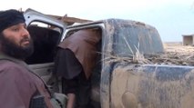 Bomba yüklü aracın yanında görülen IŞİD’li tutuklandı