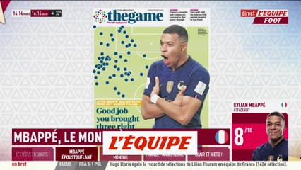 La presse britannique effrayée après la prestation décisive de Kylian Mbappé - Foot - CM 2022