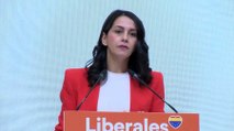Arrimadas anuncia que sólo se presentará a liderar Ciudadanos si Bal no retira su candidatura