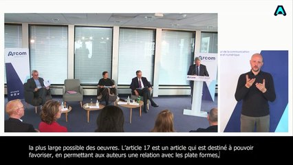 100 jours de l'Arcom : nouveaux enjeux, nouvelles missions : quelles perspectives pour la régulation de la communication numérique ?