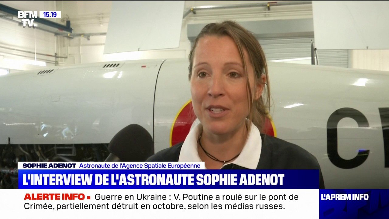 Sophie Adenot: "Tous les astronautes sélectionnés, nous sommes très impliqués dans l'environnement"