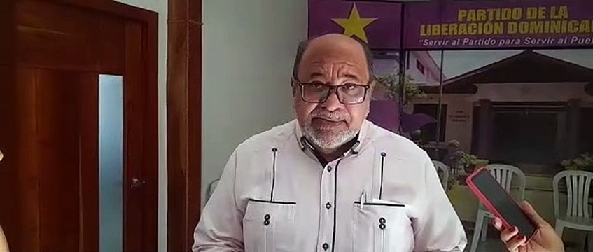 Héctor Olivo da a conocer la agenda de la reunión PLD