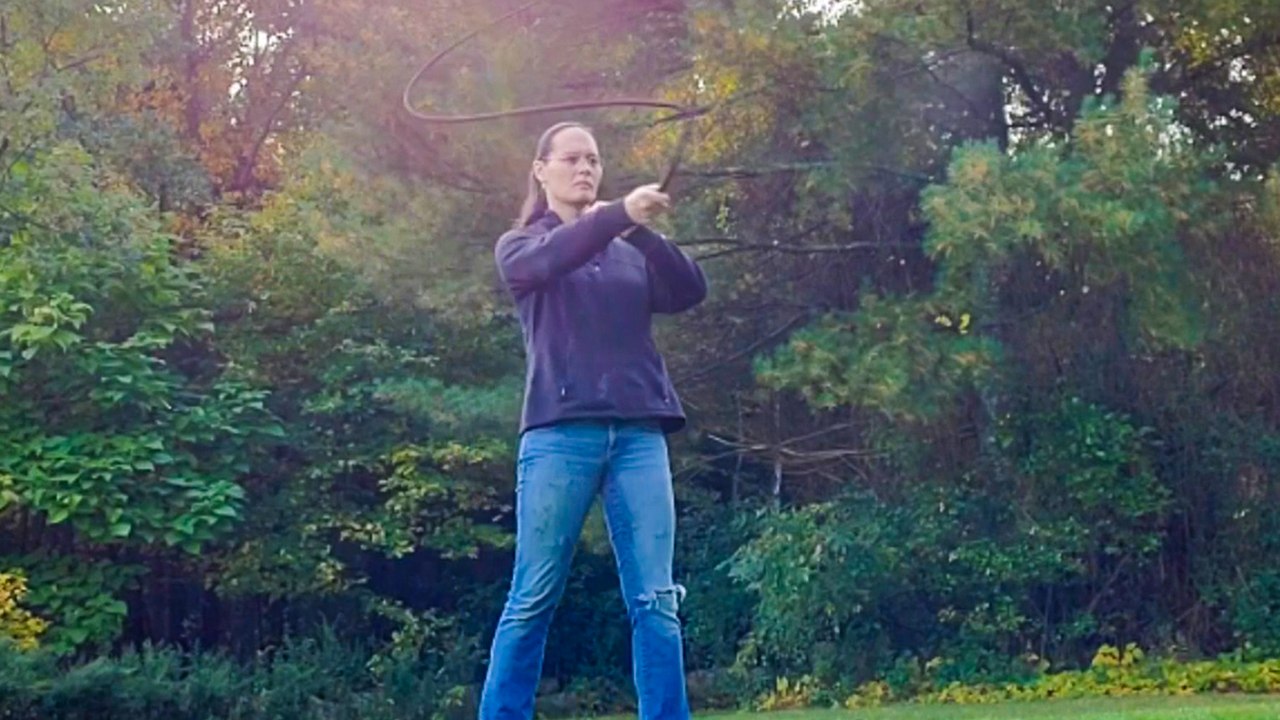 Super-duper talented whip-cracking enthusiast cracks hybrid whip with utmost excellence!