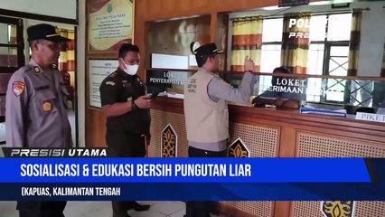Sosialisasi Saber Pungli Oleh Tim Saber Pungli Kab. Kapuas
