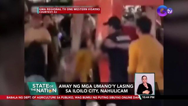 Away ng mga umano'y lasing sa Iloilo City, nahulicam | SONA