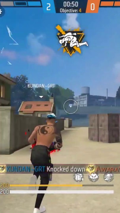 LAST ZONE RUSH AGAINST 2 PRO PLAYERS | GARENA FREE FIRE | Gamerz Zone