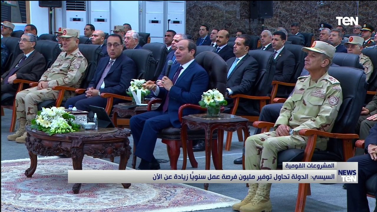 أبرز تصريحات السيسي في افتتاح محور التعمير "المشير أبو ذكري" في الإسكندرية