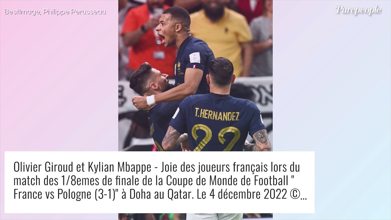 Coupe du monde : Kylian Mbappé et Olivier Giroud, l'incroyable photo en "amoureux" qui enflamme les réseaux sociaux !