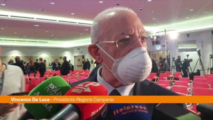 Autonomia: De Luca "Combattiamo per equità nel riparto delle risorse"