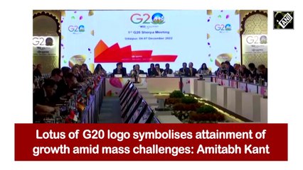 Lotus of G20 logo symbolises growth: Amitabh Kant