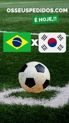 Brasil vs Coreia do Sul