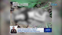 12-anyos na babae, patay na nang matagpuan sa creek; biktima, hinihinalang ginahasa | Saksi