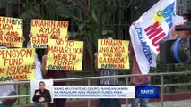 Ilang militanteng grupo, nangangamba na magalaw ang pension funds para sa panukalang Maharlika Wealth Fund | Saksi