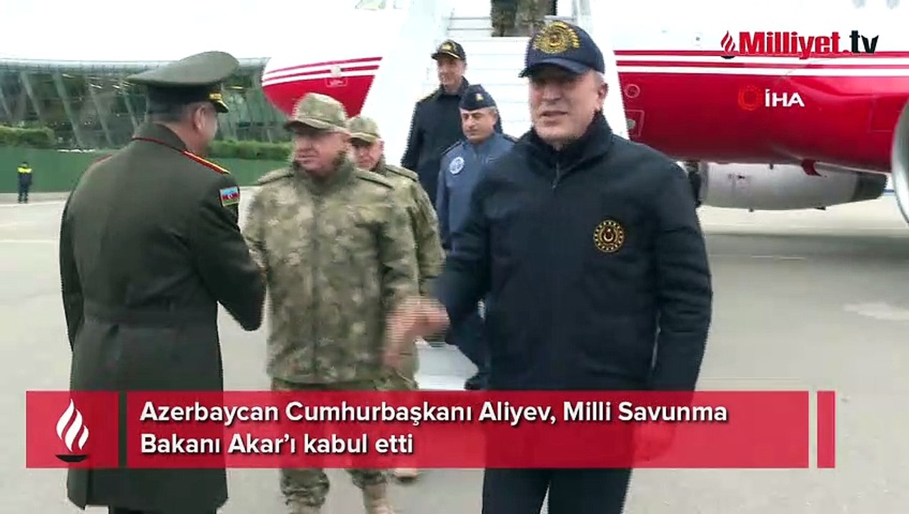 Milli Savunma Bakanı Akar Azerbaycan’da